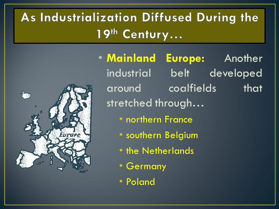 The consequences of industrialization in european countries during the 18th and 19th century